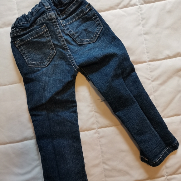 Girls Buffalo plaid jeans - Picture 3 of 5